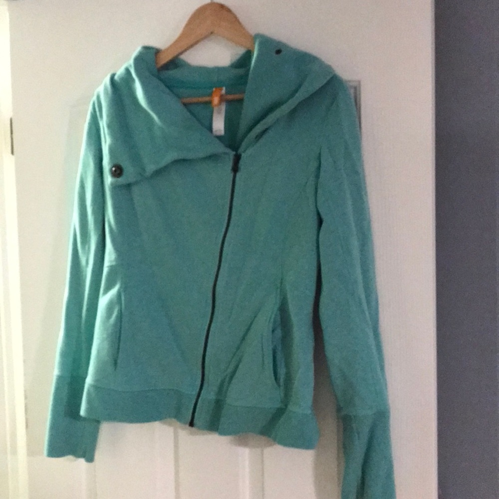 Teal Lucy sweatshirt
